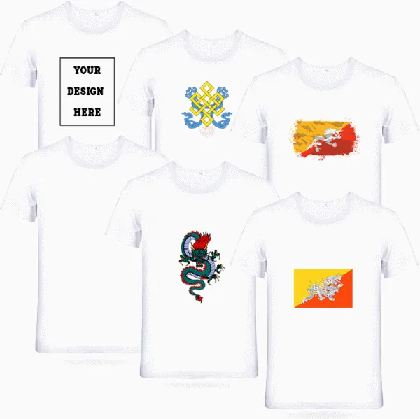 Customizable Polyester T-Shirt Printing